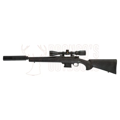 Howa Mini Action Blued Black Stock .223 Rem 16" + Nikko Stirling Game Pro Riflescope 3-9x40 + DPT Suppressor