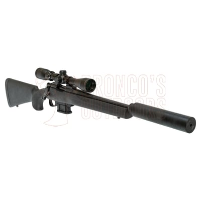 Howa Mini Action Blued Black Stock .223 Rem 16" + Nikko Stirling Game Pro Riflescope 3-9x40 + DPT Suppressor