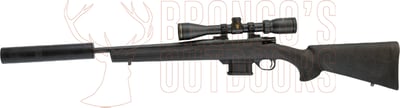 Howa Mini Action Blued Black Stock .223 Rem 18" + Nikko Stirling Game Pro Riflescope 3-9x40 + Ghost Modular Suppressor