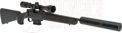 Howa Mini Action Blued Black Stock .223 Rem 18" + Nikko Stirling Game Pro Riflescope 3-9x40 + Ghost Modular Suppressor