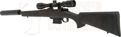 Howa Mini Action Blued Black Stock .223 Rem 18" + Nikko Stirling Game Pro Riflescope 3-9x40 + Ghost Modular Suppressor