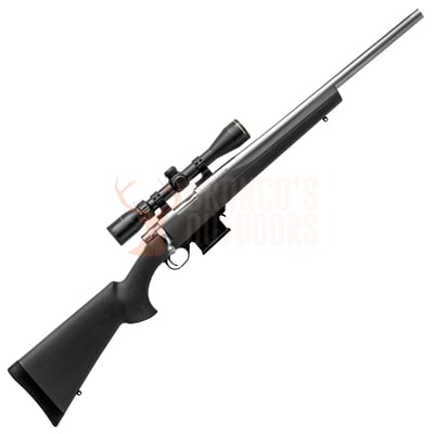 Howa Mini S/S HB 20" Threaded Black .223 + Nikko Stirling GamePro Riflescope 3-9x40