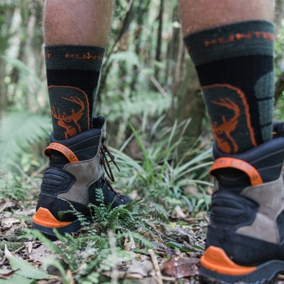 Hunters Element Apex Socks Forest Green