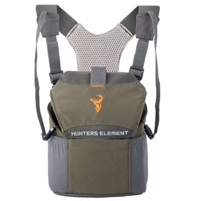 Hunters Element Bino Defender Binocular Harness Forest Green