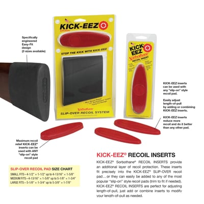 KICK-EEZ Slip-On Recoil Pad