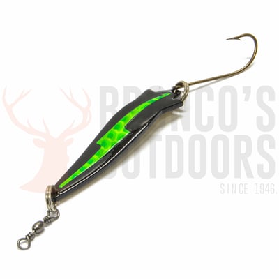 Kilwell Toby Flash Lure Single Hook Flasher Green