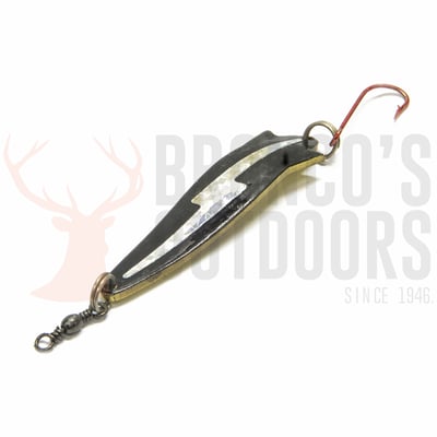 Kilwell Toby Flash Spoon Lure Single Hook Flasher Silver