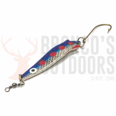 Kilwell Toby Lure - Single Hook - Silver Blue