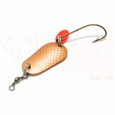 Kilwell Zed Spinner Fishing Lure Single Hook Copper 7gm