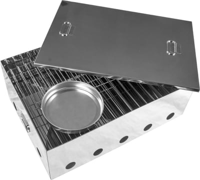 Kiwi Sizzler Two Tray Stainless Steel Smoker
