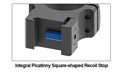 Leapers UTG PRO Picatinny Rings 30mm Low
