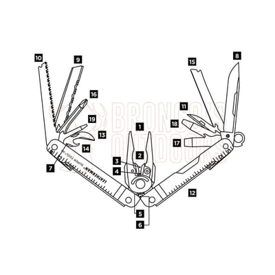 Leatherman Super Tool 300 EOD Multi-Tool