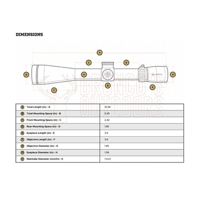 Leupold VX-Freedom Riflescope 4-12x40mm Creedmoor
