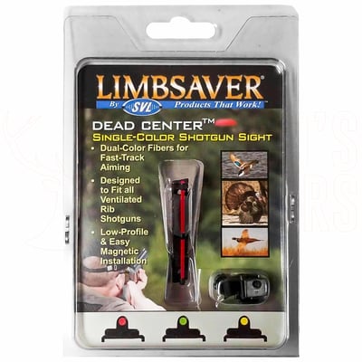 Limbsaver Dead Center Single-Colour Shotgun Sight - Red