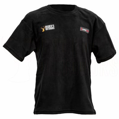 Lonely Track Broncos Micro Fleece Tee Black