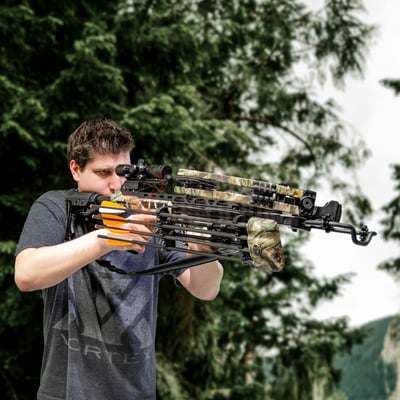 Man Kung XB-58 Kraken Crossbow 200 Lb Forest + Soft Case