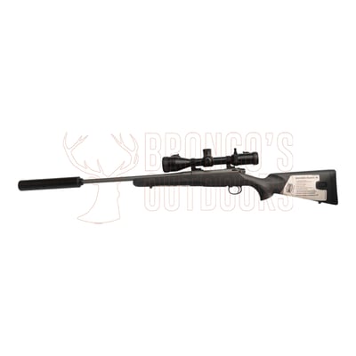 Mauser M18 Stainless Steel Threaded .308 Win + Nikko Stirling Panamax 3-9x40mm Scope + Sonic Suppressor