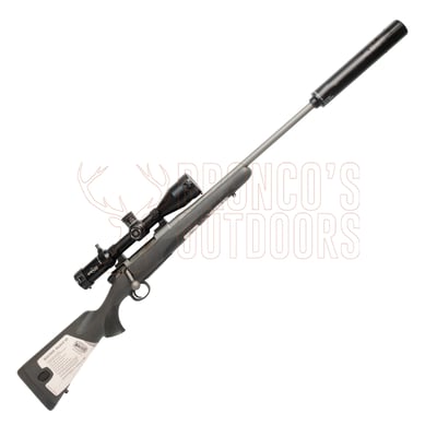 Mauser M18 Stainless Steel Threaded .308 Win + Nikko Stirling Panamax 3-9x40mm Scope + Sonic Suppressor