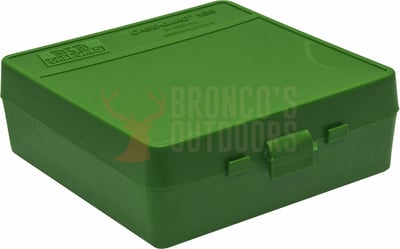 MTM Case-Gard Handgun Flip-Top Ammo Box Green