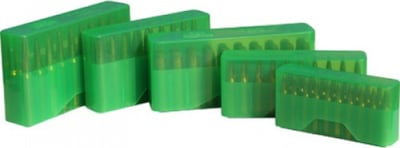 MTM Slip Top 20 Rounds Ammo Box Clear Green