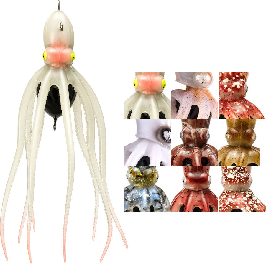 Mustad InkVader Octopus Jig Lure 60gm Mimic