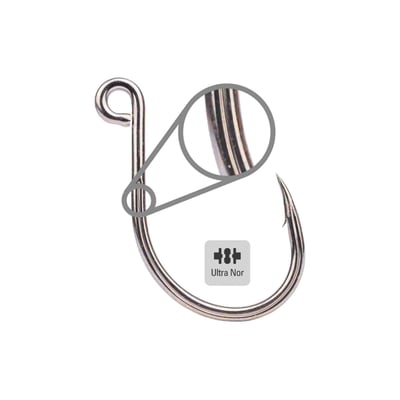 Mustad Kaiju 35100UN-TS In-Line Hook