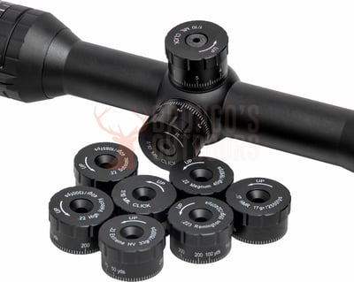Nikko Stirling Panamax Precision Riflescope 4-12x40mm HMD