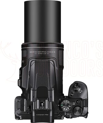 Nikon COOLPIX P950 83x Super Zoom Camera + Element MII Aluminium Tripod + Adventura TLZ 30 II Camera Bag + SanDisk Extreme 64GB SDXC Card