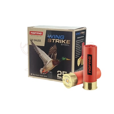 Norma Wingstrike 12ga 3" 32gr Steel #3 250 Rounds
