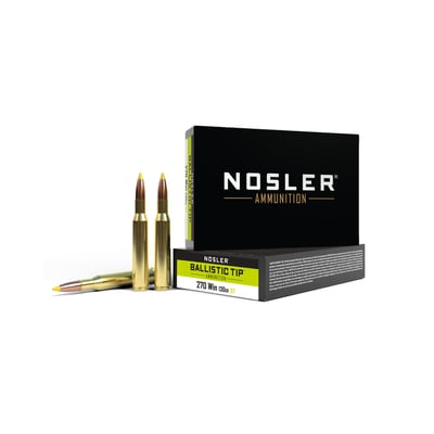 Nosler .270 Winchester 130gr Ballistic Tip 20 Rounds