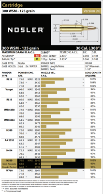 Nosler Ballistic Tip Projectiles 300 WSM 165gr 20 Projectiles