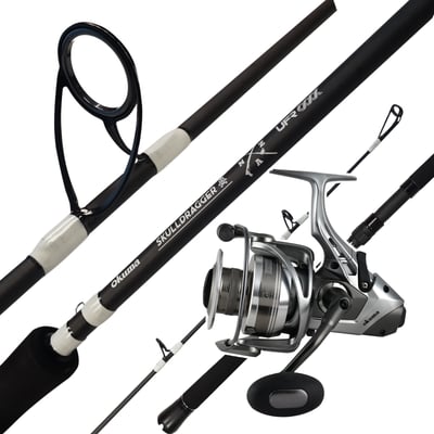 Okuma Skull Dragger Fishing Rod 7' 10-15kg + Okuma Coronado Baitrunner 60 Reel
