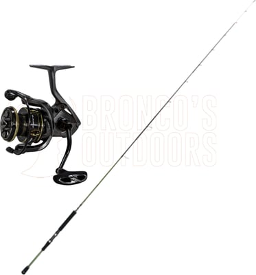 Okuma Tournament Concept X 804 Fishing Rod 3-6kg 4-24gm + Okuma Inspira 2000A Spinning Reel