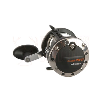 Okuma Trout Stik TST561M 5'6" 6-10kg + Okuma Classic CLX300L Trolling Reel 100yds Lead Line