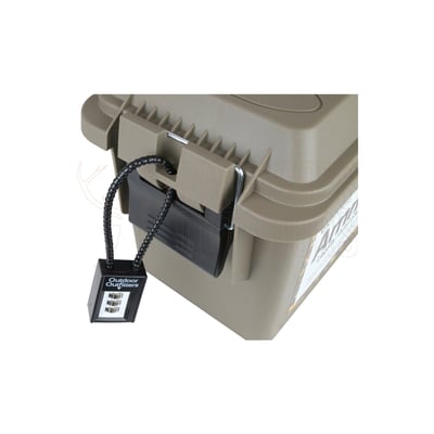 Outdoor Outfitters 50 Cal Polymer Lockable Ammo Box 9L