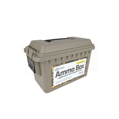 Outdoor Outfitters 50 Cal Polymer Lockable Ammo Box 9L