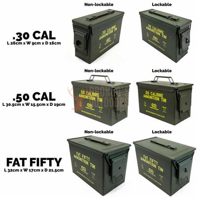 Outdoor Outfitters Ammunition Tin