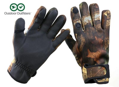 Outdoor Outfitters Shooters Gloves Camo