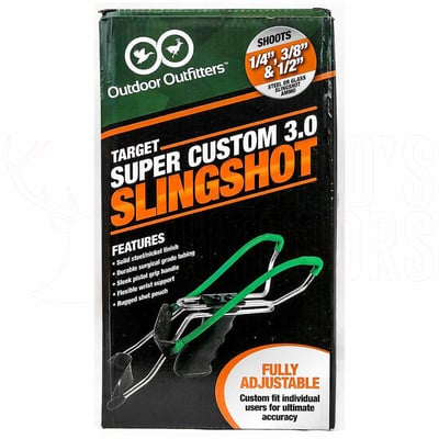 Outdoor Outfitters Super Custom 3.0 Target Slingshot