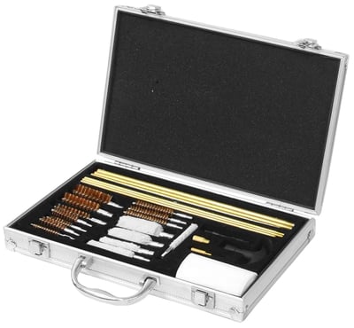 Outdoor Outfitters Universal Cleaning Kit 26 Piece Alloy Case