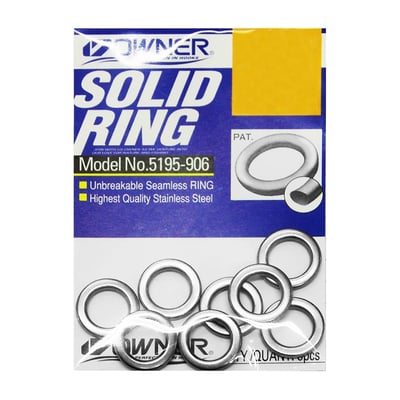 Owner Solid Ring Heavy-Duty Stainless Steel Connectors
