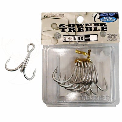 Owner ST66 Treble Hooks
