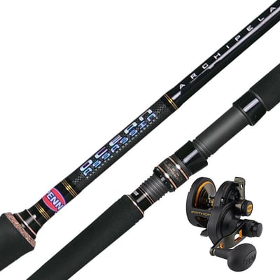 Penn Ocean Assassin 511HOH Rod 5'1" PE:5-8 + Penn Fathom 30LD 2-Speed Lever Drag Reel