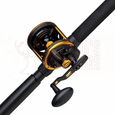 Penn Squall PSQ561H Rod 5'6" 15-24kg + Penn Squall 50LD Reel