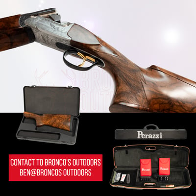 Perazzi SC3 Shotgun + 12ga Trap Barrel + 12ga Skeet Barrel + 20ga Barrel Set + Spare Sporter Skeet Stock - Preloved