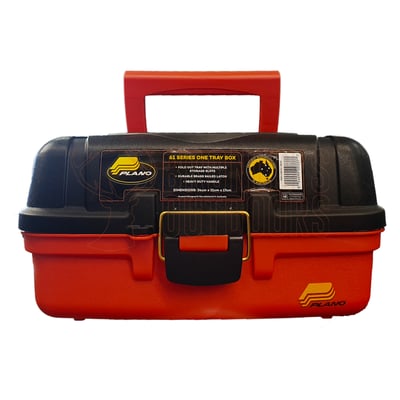 Plano 6101 One-Tray Tackle Box + Berkley Octopus Beak Hook 50 Hooks