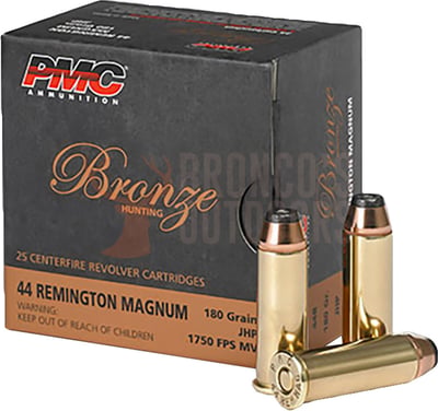 PMC Bronce .44 Rem Mag 180gr JHP