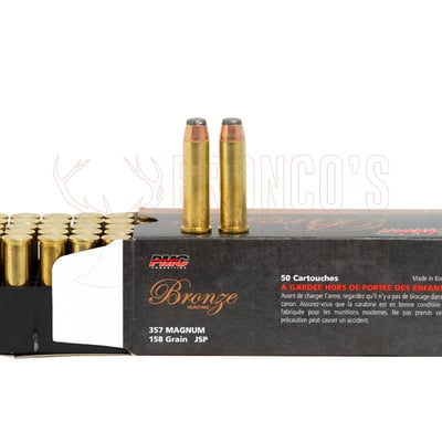 PMC Bronze .357 Magnum 158gr JSP