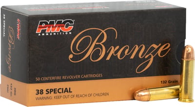 PMC Bronze .38 Special 132gr FMJ