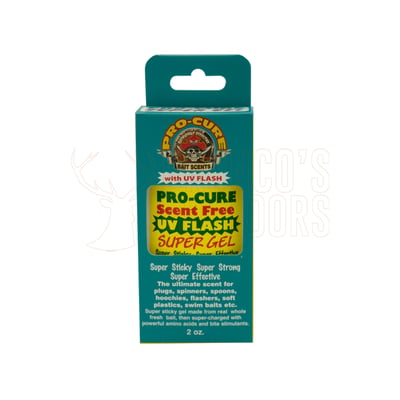 Pro-Cure Scent Free UV Flash Super Gel 2oz